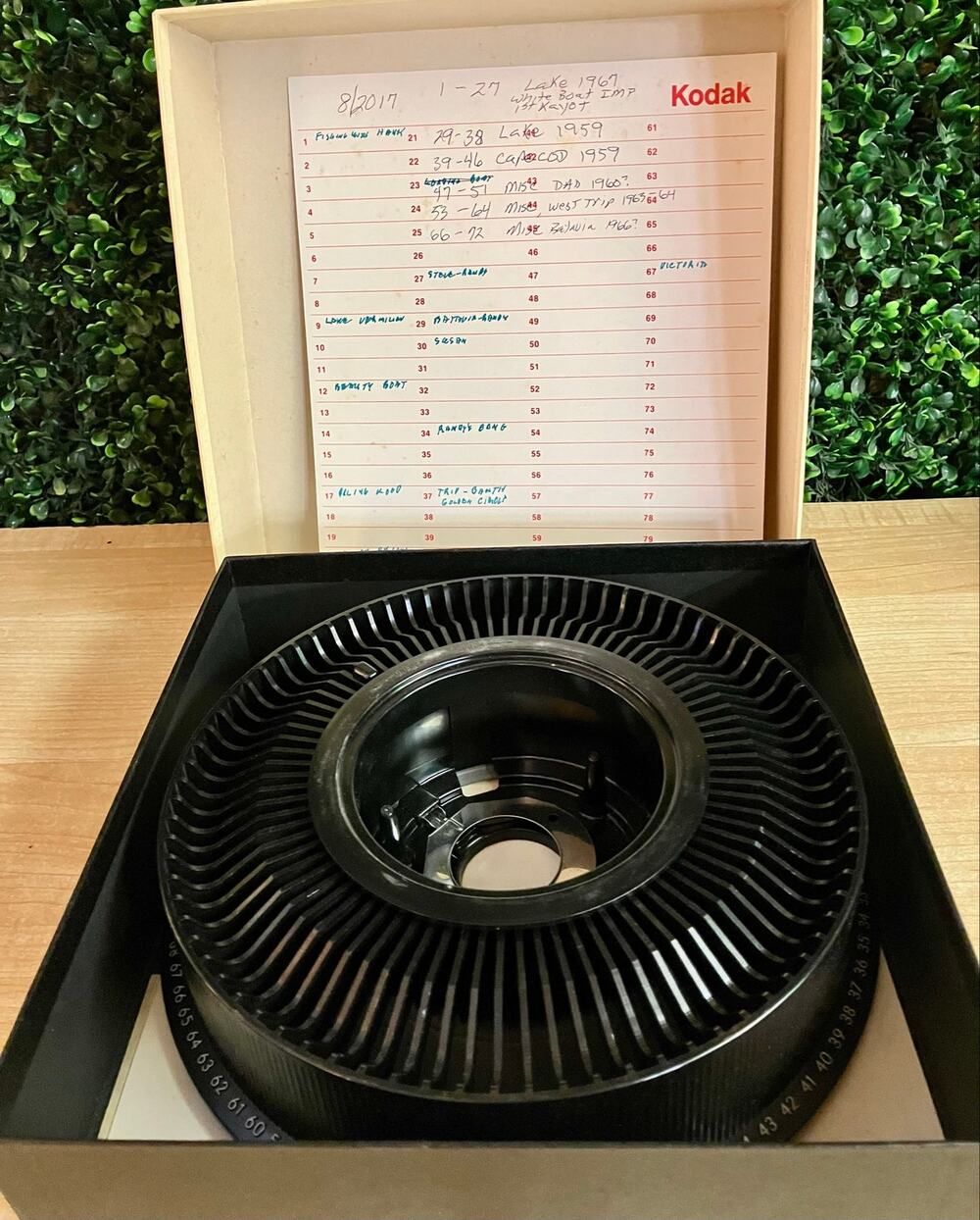 Vintage Kodak Carousel Transvue